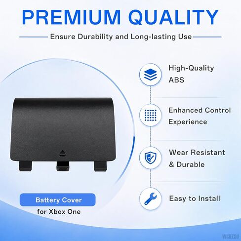 WCDZSU 4 Pack Battery Cover for Xbox One S, for Xbox One X Controller in Saudi Arabia