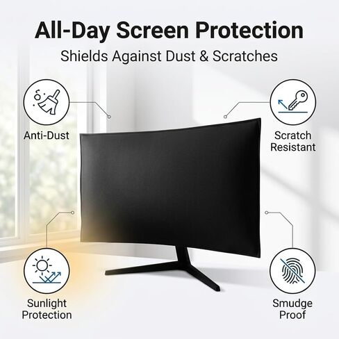 غطاء شاشة منحني 49 بوصة من النيوبرين لهاتف Samsung Odyssey G9 LG ASUS MSI in Saudi Arabia