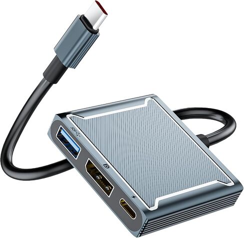 محول USB C إلى DisplayPort 8K 60 هرتز، التوصيل والتشغيل، دعم وضع DP ALT in Saudi Arabia