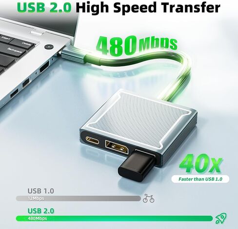 محول USB C إلى DisplayPort 8K 60 هرتز، التوصيل والتشغيل، دعم وضع DP ALT in Saudi Arabia