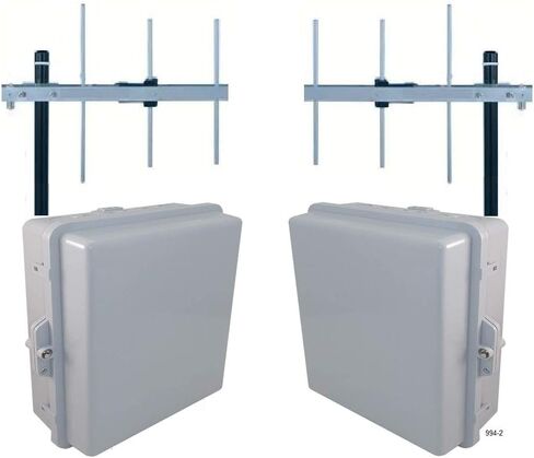 Wireless Long Range Start Stop Pump Level Control, 2Ch Electrodepot Supervised, 3 km, 12VDC Solar Ready in Saudi Arabia