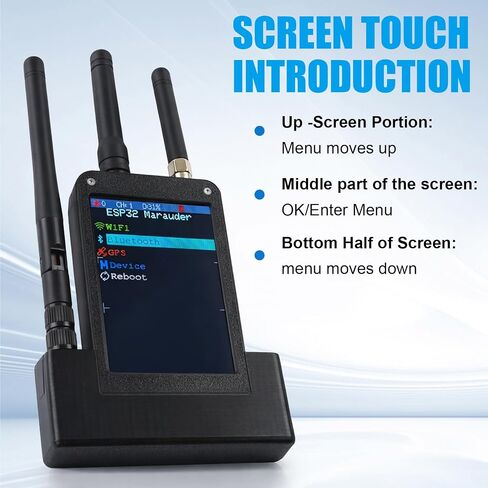 for External Module with Screen, ESP32 C5+433 M+ Module Development Board,for Accessories (White) in Saudi Arabia