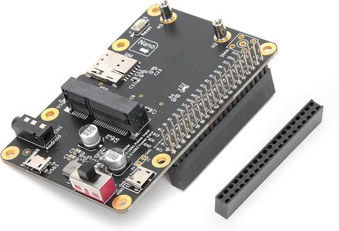 ASHATA 3G/4G LTE Base Hat for 4/3/2/B+ Module, PCLaptopComputer Board to USB, Built in Nano SIM Card Socket,Clipin Mini PCIE Socket in Saudi Arabia