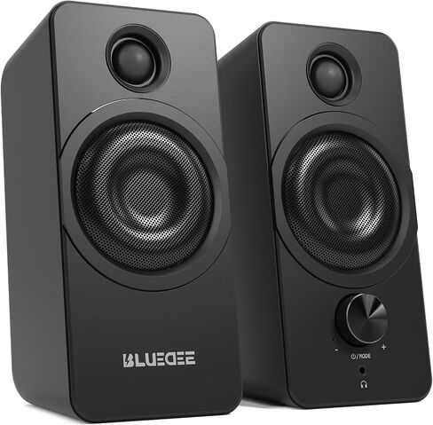 Bluedee PC Speakers for Desktop, Computer Speakers with Dedicated Tweeters in Saudi Arabia