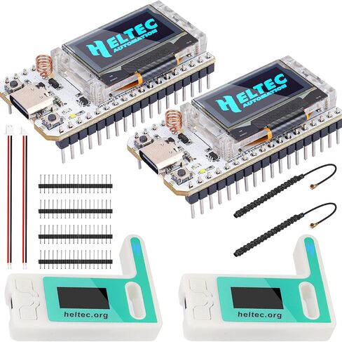 ESP32 LoRa V3 Module Board with 3000mAh Battery Set - with 863-928MHz Antenna and SX1262 LoRa V3 Devices for Meshtastic Arduino LoRawan IOT in Saudi Arabia