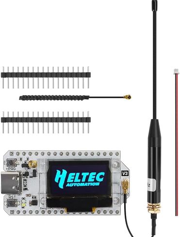 ESP32 LoRa V3 Module Board with 3000mAh Battery Set - with 863-928MHz Antenna and SX1262 LoRa V3 Devices for Meshtastic Arduino LoRawan IOT in Saudi Arabia