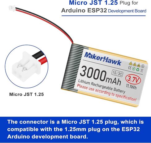 ESP32 LoRa V3 Module Board with 3000mAh Battery Set - with 863-928MHz Antenna and SX1262 LoRa V3 Devices for Meshtastic Arduino LoRawan IOT in Saudi Arabia