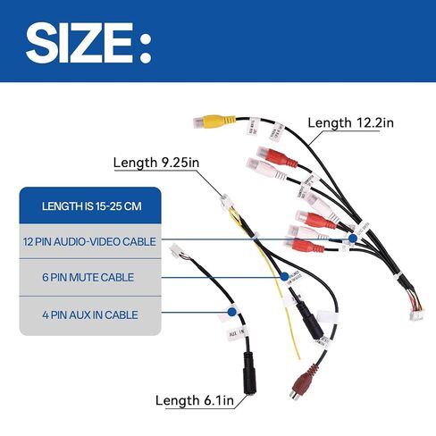 XT91920 RCA Harness Cord Assembly,Complete 3-Piece Kit in Saudi Arabia