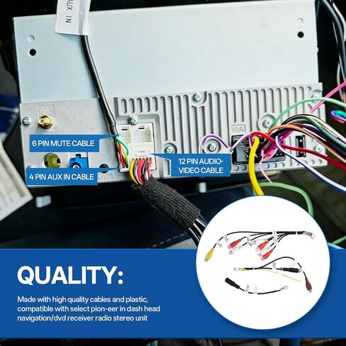XT91920 RCA Harness Cord Assembly,Complete 3-Piece Kit in Saudi Arabia