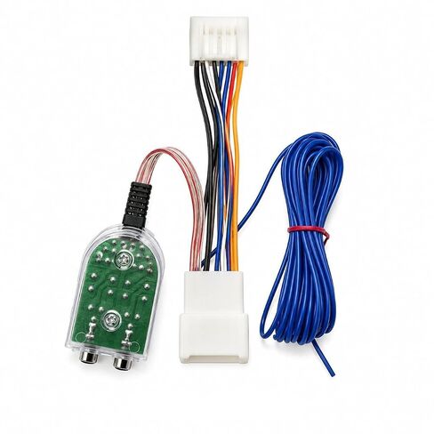 Car Subwoofer Amplifier Converter for Toyota Subaru Scion, Tundra Tacoma Prius Plug-and-Play High to Low RCA Adapter, No Cutting Car Audio Wire Harness in Saudi Arabia