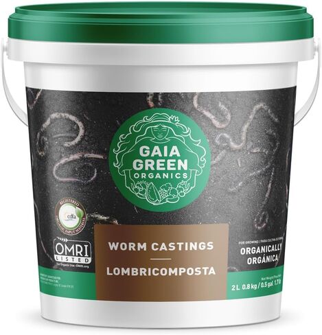 Gaia Green Combo - Power Bloom 2-8-4 500g, All Purpose 4-4-4 500g, & Worm Casting 2L in Saudi Arabia