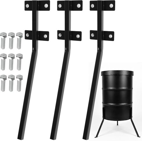 Landhoow 3 Pcs Deer Feeder Leg Kit, Bolt on Feeder Replacement Legs in Saudi Arabia