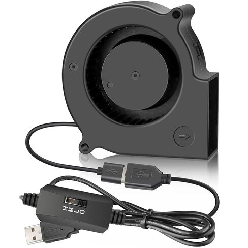 GDSTIME 50mm USB منفاخ مروحة مع 3 سرعات التحكم 5015 5V توربينات توربو مروحة in Kuwait