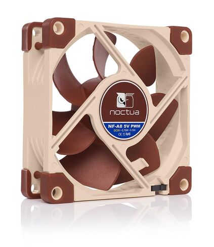 Noctua NF-A8 5V PWM، مروحة هادئة عالية الأداء 80 ملم in Saudi Arabia