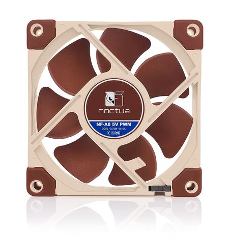 Noctua NF-A8 5V PWM، مروحة هادئة عالية الأداء 80 ملم in Saudi Arabia