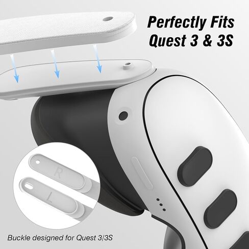 Head Strap for Oculus Quest 3/3S, Meta 3/3S VR Accessory in Saudi Arabia
