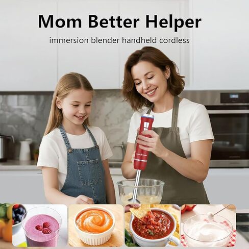 Liebe&Lecker Cordless Immersion Blender, 3-in-1 Handheld Stick Blender in Saudi Arabia