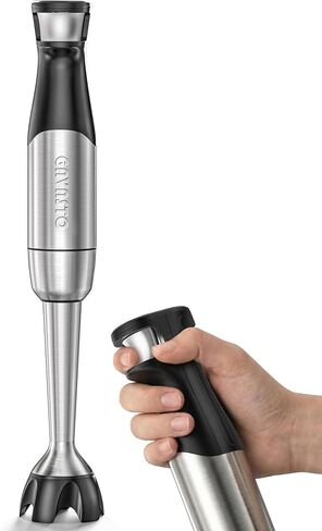 Gavasto Smart Immersion Blender, Hand Blender with Variable Telescopic Blending Rod & Stepless Speed Control, Powerful Handheld Blender with Smart Overload Protection for Smoothies, Puree, Baby Food in Saudi Arabia