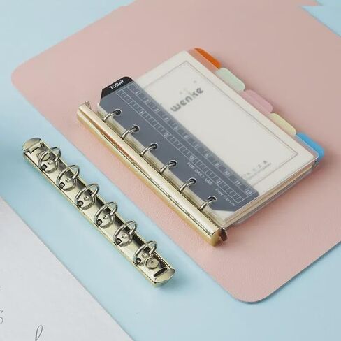 High Quality Metal Binding Clips Sliver Binder Clip Loose-Leaf Binder File Folder Hoop DIY Album Scrapbook Circle Ring Binders in Saudi Arabia