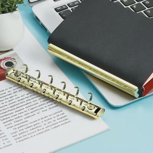 High Quality Metal Binding Clips Sliver Binder Clip Loose-Leaf Binder File Folder Hoop DIY Album Scrapbook Circle Ring Binders in Saudi Arabia