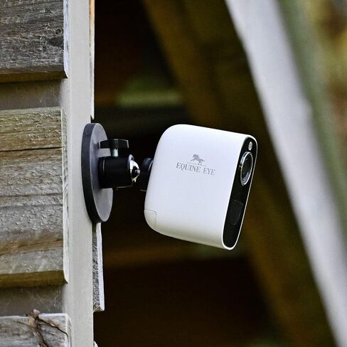 Equine Eye Vision 4G Wireless Horse Camera (Trailer, Stable, Paddock) - SIM Included - Portable - Real-Time Monitoring, Night Vision, Easy Setup - Compatible with iPhone/Android - Camera/Solar Bundle in Saudi Arabia