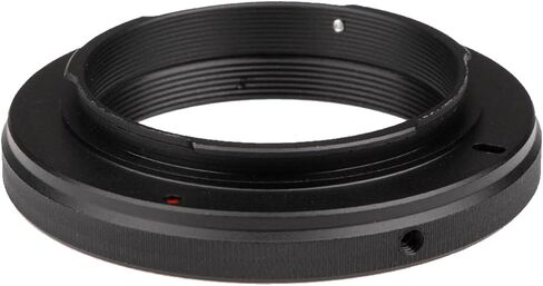 Ultimaxx 500mm f/8 Multi-Coated Preset Telephoto Lens Includes T-Mount Adapter for Canon EF Mount & Microfiber Cleaning Cloth - Compatible with SLR/DSLR Cameras in Saudi Arabia