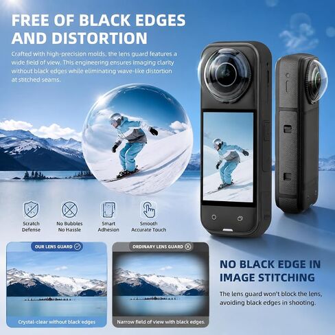 Lens Guards & Screen Protector for Insta 360 X5 in Saudi Arabia