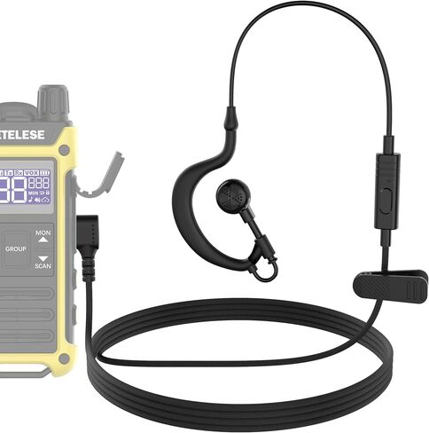 KETELESE TypeC Earpiece 6 Pack, USB C Headset for T3, T4 Walkie Talkie in Saudi Arabia