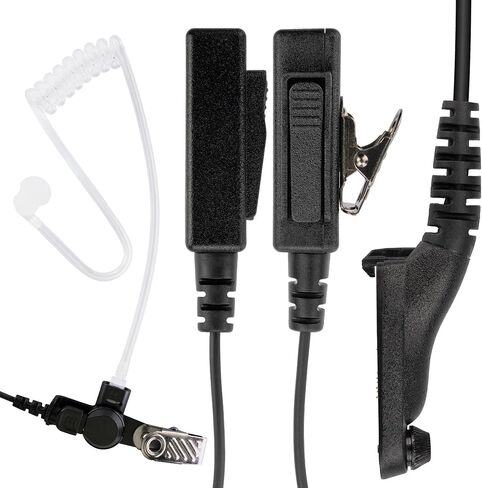 10 Pack BCT22-M9 2-Wire Surveillance Acoustic Tube Earpiece with PTT Mic Compatible with Motorola APX 8000 APX 7000 4000 XPR 7580e 7380e XPR 7550 7350e 7350 APX6000 APX7000 APX8000 XPR7550 in Saudi Arabia