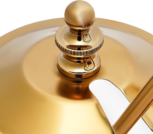 Golden Balance Siphon Coffee Maker, 400ml Retro Gravity Vacuum Coffee Brewer with Borosilicate Glass, Auto Extinguish Alcohol Lamp Complete Kit for Home Kitchen Coffee Shops Beverage Stores in Saudi Arabia