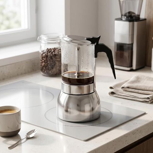 Pssopp 450ml Stovetop Coffee Percolator, High Temperature Tolerant in Saudi Arabia
