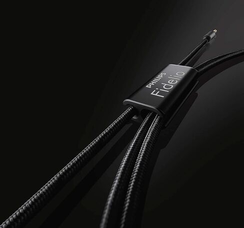 Philips Fidelio X2HR Over The Ear Open Back Wired Headphone 50mm Drivers- Black Professional Studio Monitor Headphones with Detachable Cable in Saudi Arabia