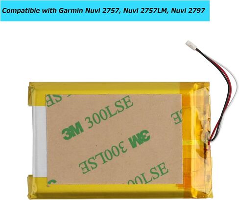 New 361-00066-00 Replacement Battery Compatible with Garmin Nuvi 2757, Nuvi 2757LM, Nuvi 2797, Nuvi 2797LMT, Nuvi 2689LMT, Units with Technical Toolkit in Saudi Arabia