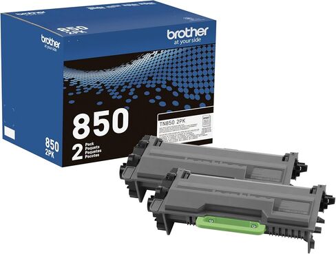 Brother Genuine High Yield Toner Cartridge, TN850, Replacement Black Toner, Page Yield Up to 8, 000 Pages, Amazon Dash Replenishment Cartridge in Saudi Arabia