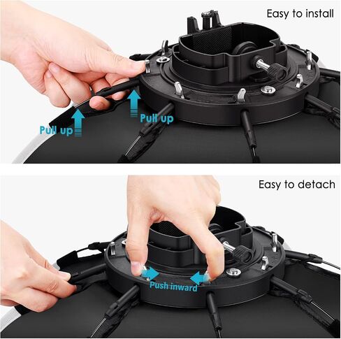 NEEWER 26"/65cm Octagonal Softbox Quick Release, with S-Type Bracket Mount, Carrying Bag Compatible with NEEWER TT560 NW880 NW600 NW620 NW700 NW-670 750II and Q3 AD200Pro Flash Strobes, SF-RP26 in Saudi Arabia