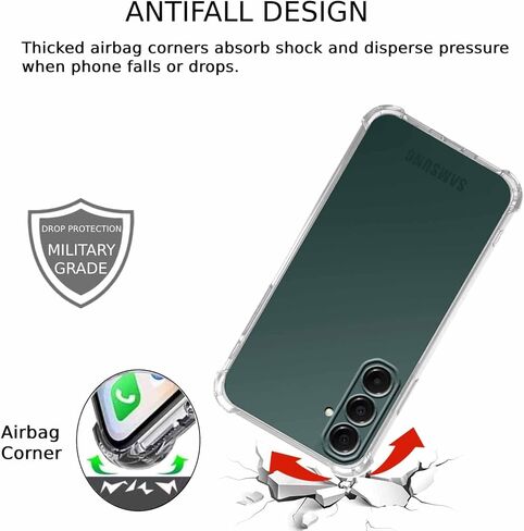 Case for Samsung Galaxy A17 with Skull Design,Cool Skeleton and Cat Pattern,Clear Slim Soft TPU Bumper Phone Cover,6.7"(Skull,A17) in Saudi Arabia