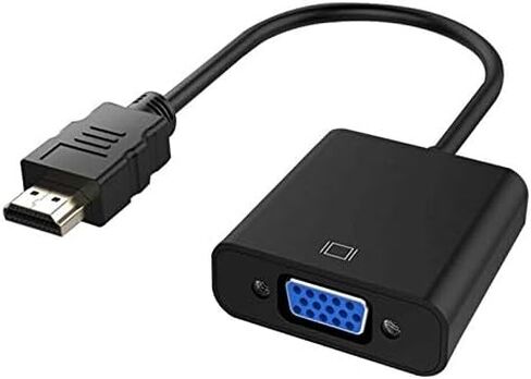 1080P HDMI Male to VGA Female Video Cable Cord Converter Adapter for PC Monitor in Saudi Arabia