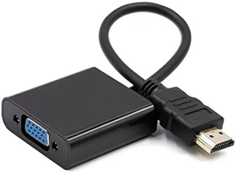 1080P HDMI Male to VGA Female Video Cable Cord Converter Adapter for PC Monitor in Saudi Arabia
