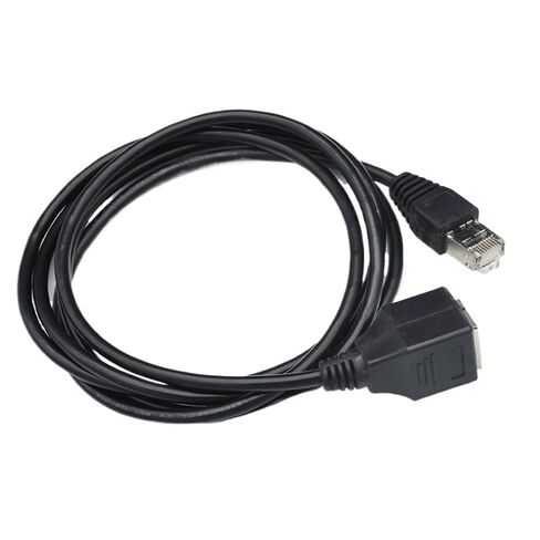 Hundred megabit RJ45 Extension Cable Network Port Male to Female passthrough Computer ca in Saudi Arabia