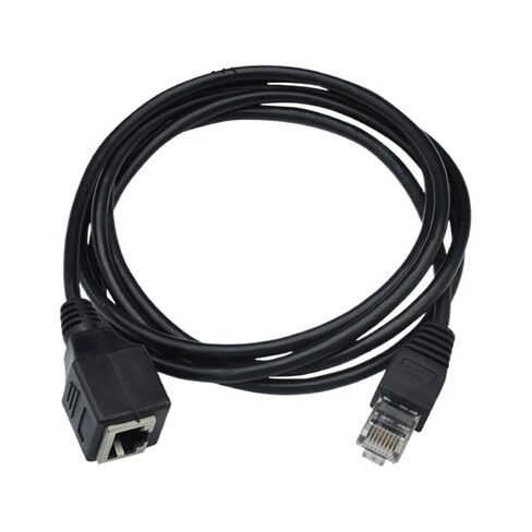 Hundred megabit RJ45 Extension Cable Network Port Male to Female passthrough Computer ca in Saudi Arabia