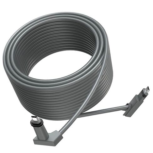 32.8ft Durable Rectangular Satellite Replacement Cable for Uninterrupted Internet Access, Rubber Copper for Indoor and Outdoor in Saudi Arabia
