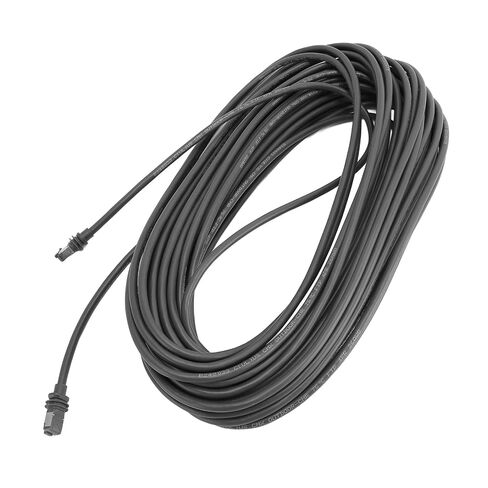 كابل كابل بديل Gen3 1200Mbps IP68 التوصيل والتشغيل مع النحاس النقي PVC الرمادي للقمر الصناعي المستطيل Gen3 V3 (49FT(15M)) in Saudi Arabia
