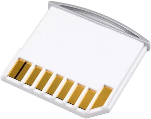 محول صغير لمجموعة بطاقات Micro SD TF إلى SD لتخزين إضافي لأجهزة MacBook Air/Pro/Retina White in Saudi Arabia