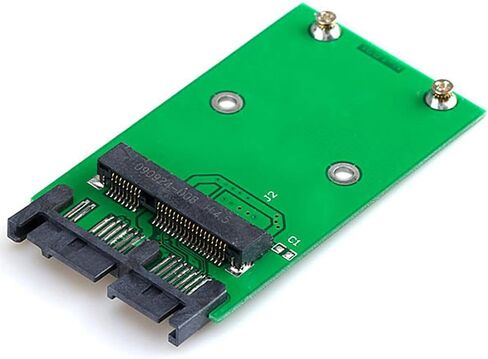 محول محول القرص الصلب PCB من تشينيانج 1.8 بوصة Micro SATA إلى Mini SATA mSATA SSD مع كابل بيانات USB 3.0 in Saudi Arabia