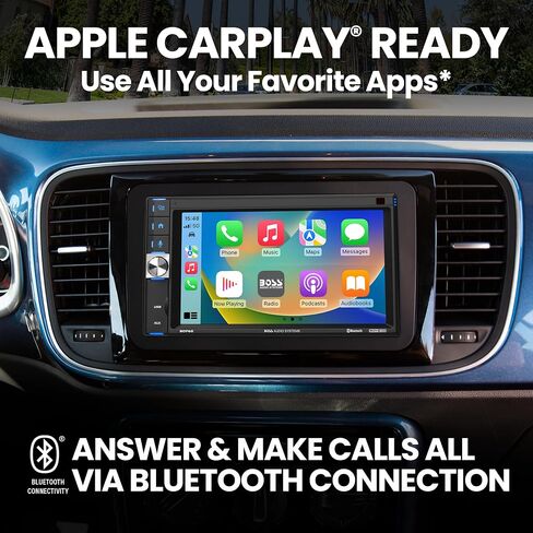 BOSS Audio Systems BCP62-RC 6.2 Inch CarPlay Only Car Stereo, Backup Camera in Saudi Arabia