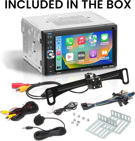BOSS Audio Systems BCP62-RC 6.2 Inch CarPlay Only Car Stereo, Backup Camera in Saudi Arabia