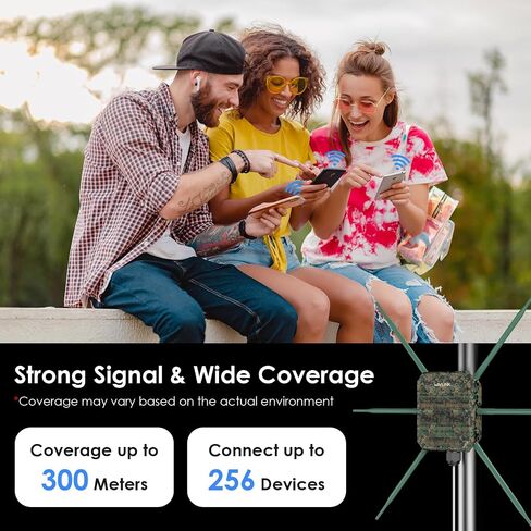 WAVLINK AX3000 Outdoor WiFi Access Point with PoE, 2026 New Model Long Range Outdoor Wireless Repeater, Dual Band 2.4G+5G, 6x7dBi High-gain Antennas, IP67 Weatherproof, Work with Starlink, Greenwood in Saudi Arabia