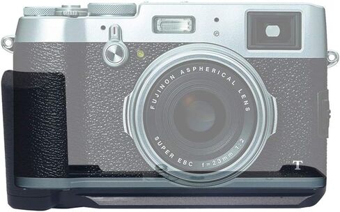 GB-X100 X100 Metal Hand Grip+Quick Release L Bracket as MHG-X100 Replacement fit Fujifilm Fuji X100 X100S X100T in Saudi Arabia
