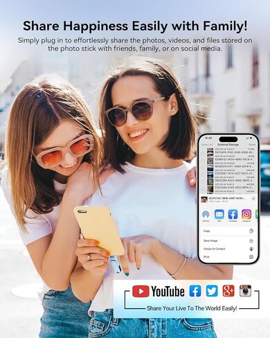 MFi Certified 250GB Flash Drive for iPhone Photo Stick Thumb Drive, USB Memory Stick iPhone Flash Drive for Photos, High Speed Jump Drive External Storage for iPhone/iPad/Android/PC (Light Blue) in Saudi Arabia