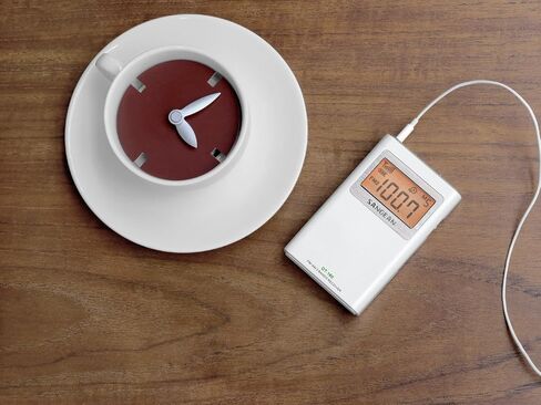 SANGEAN DT-160 AM/FM Stereo Pocket Radio with up to 100 Operating Hours on 2 AA Batteries (White) in Saudi Arabia